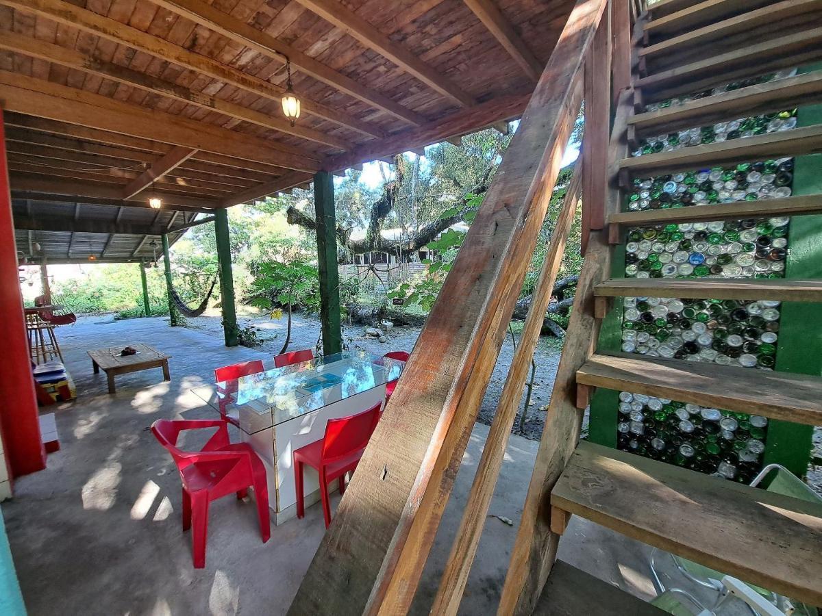 Casa Estilosa E Rustica Com Vista Para O Por Do Sol Da Ilha Do Mel! Экстерьер фото