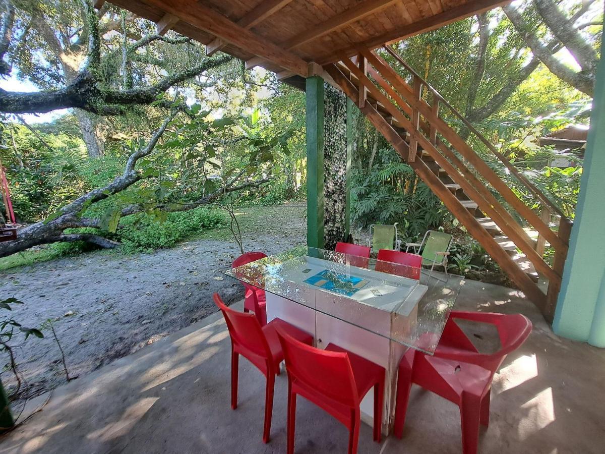 Casa Estilosa E Rustica Com Vista Para O Por Do Sol Da Ilha Do Mel! Экстерьер фото